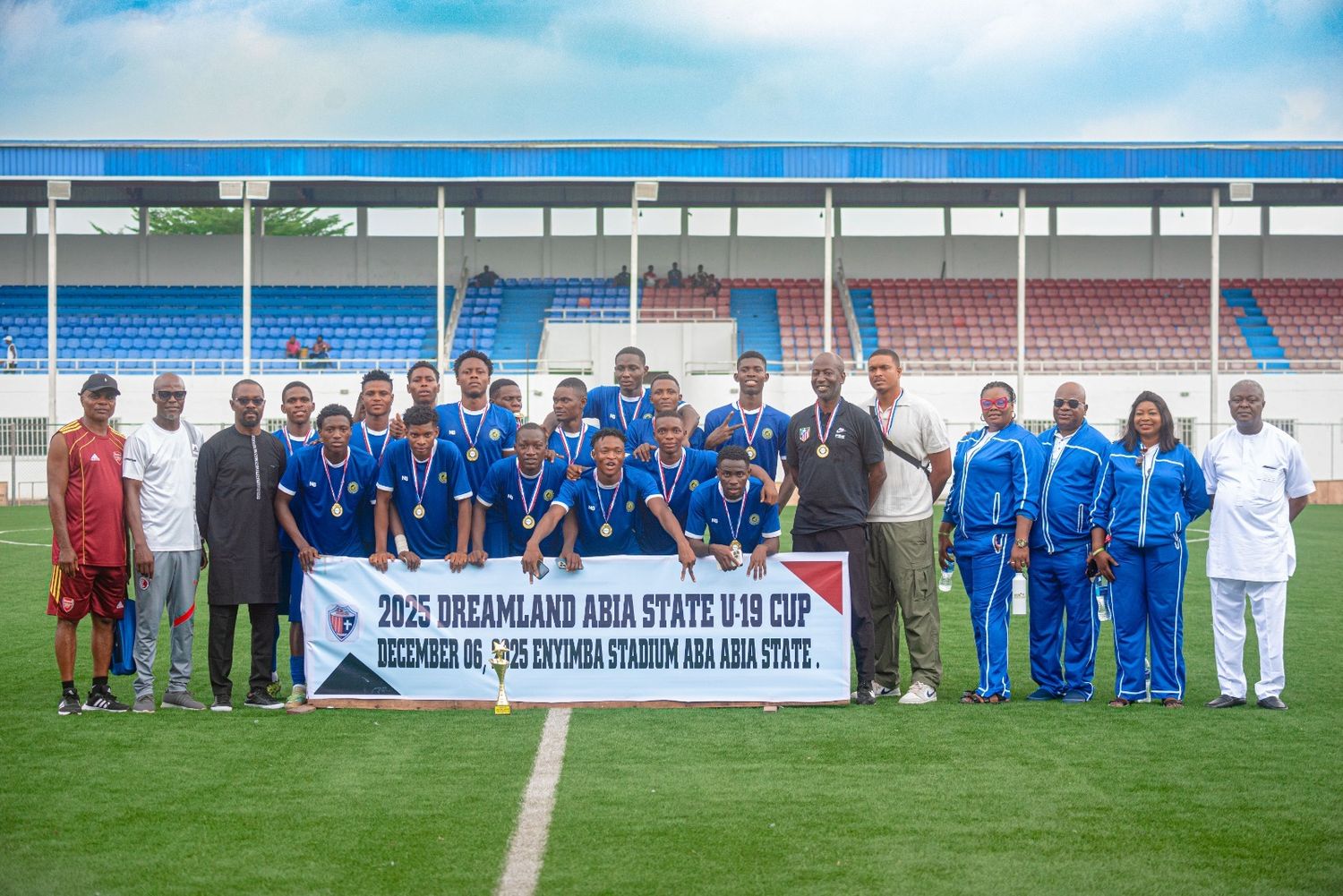 Teams and officials, 1st Dreamland-Abia State U19 Cup