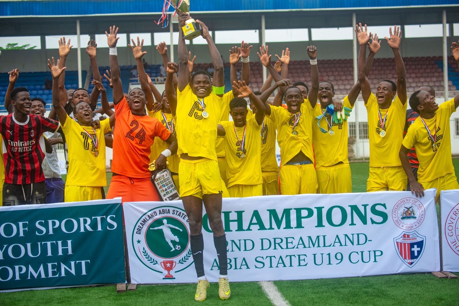 Forster Football Academy — champions, 2nd Dreamland-Abia State U19 Cup