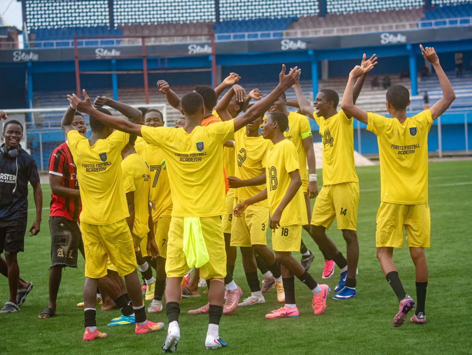 Full time at Enyimba Stadium