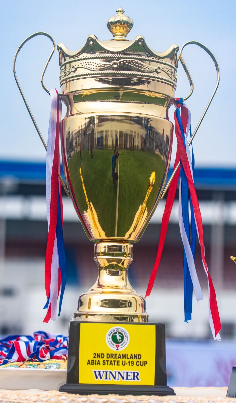 The winners' trophy