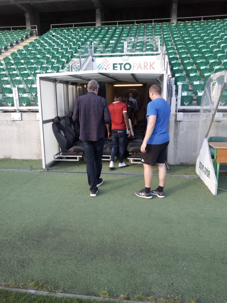 Pitchside at ETO Park