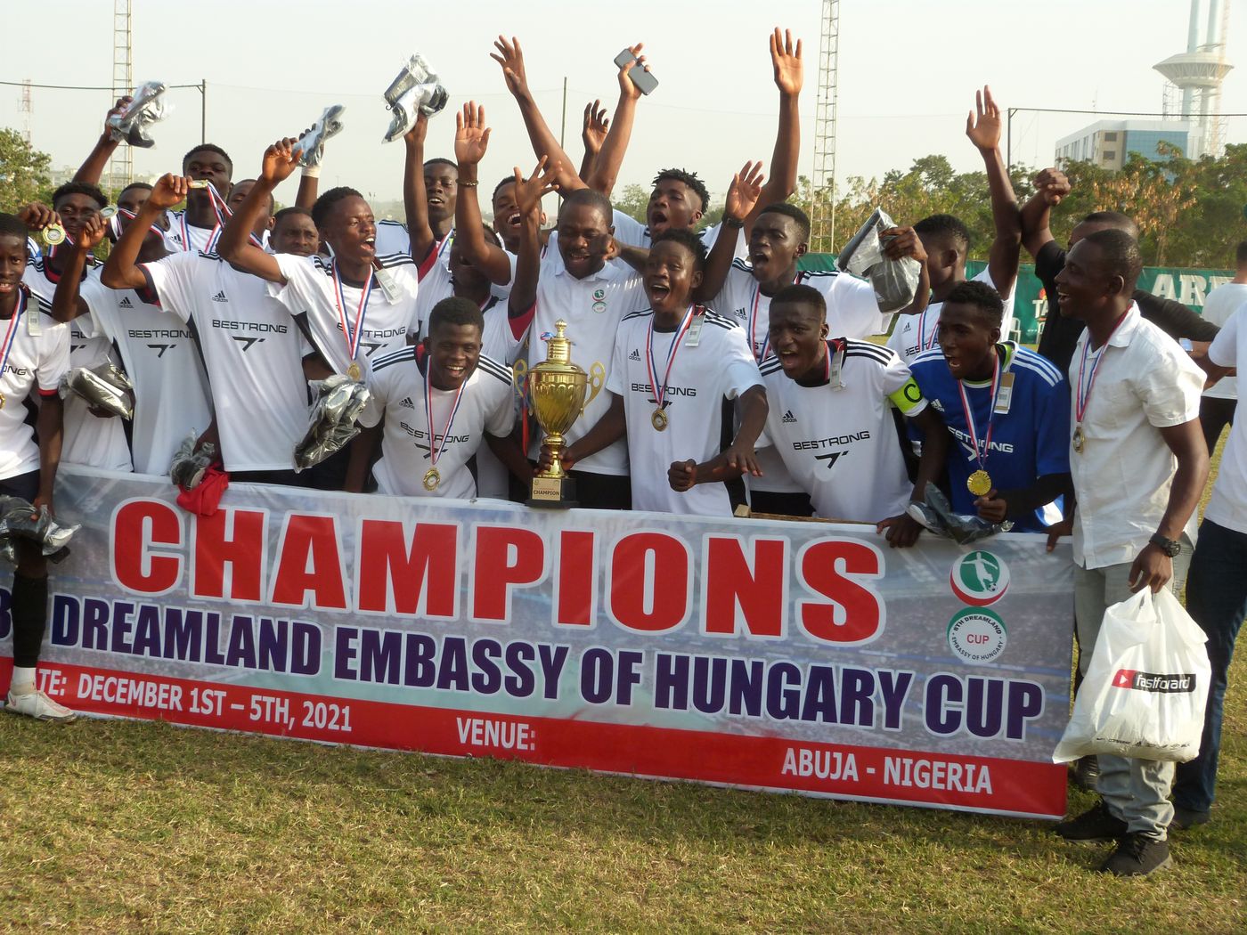 Champions — 8th Dreamland-Embassy of Hungary Cup, Abuja, December 2021
